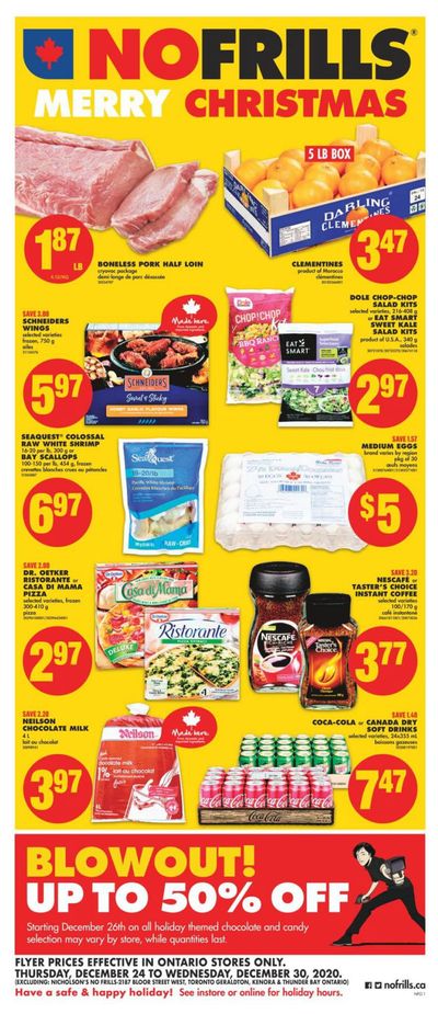 No Frills (ON) Flyer December 24 to 30