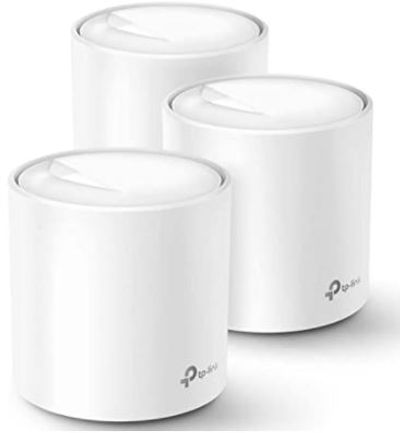 TP-Link WiFi 6 Mesh WiFi, AX3000 Whole Home Mesh WiFi System, Covers up to 7,000 Sq. Ft., Nex-Gen Wi-Fi 6, Replaces Routers and WiFi Extenders, Parental Control (Deco X60 3-Pack) For $399.99 At Amazon Canada