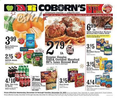 Coborn's (MN, SD) Weekly Ad Flyer December 23 to December 29