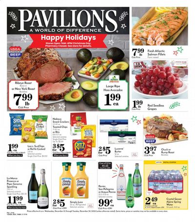 Pavilions (CA) Weekly Ad Flyer December 23 to December 29