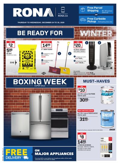 Rona (West) Flyer December 24 to 30