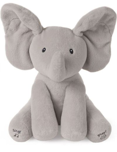 Baby GUND Animated Flappy the Elephant Stuffed Animal Plush, Gray, 12 inch For $27.47 At Toys R Us Canada