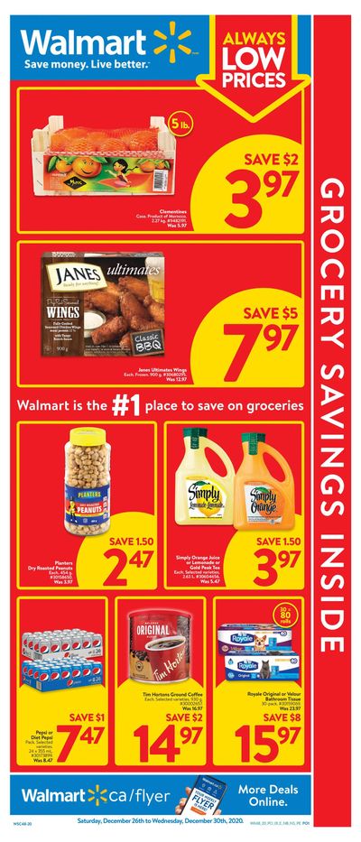Walmart (Atlantic) Flyer December 26 to 30