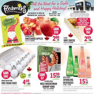 Foodsmiths Flyer December 24 to 31