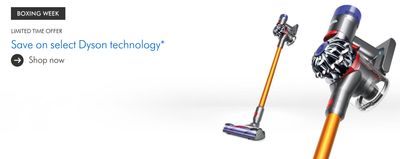 Dyson Canada Boxing Day & Week 2020 Sale: Save $200 Off on Dyson Vacuum