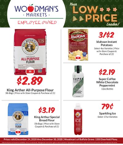 Woodman's Market (IL) Christmas Holiday Weekly Ad Flyer December 24 to December 30, 2020