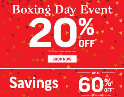 Sport Chek Canada Boxing Day Sale Starts Now!