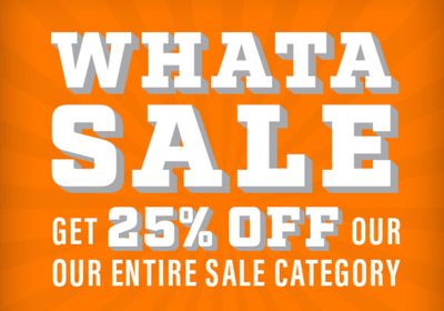 Whataburger's Online Shop Launches 25% Off "Whata Sale" Event with Promo Code