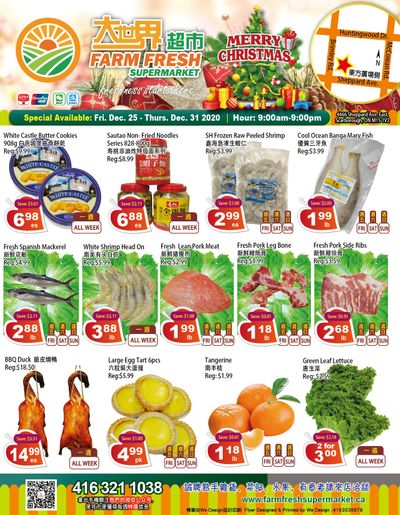 Farm Fresh Supermarket Flyer December 25 to 31