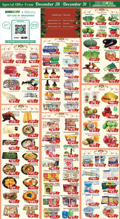 Nations Fresh Foods (Mississauga) Flyer December 26 to 31