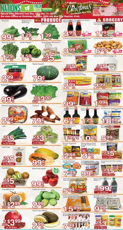 Nations Fresh Foods (Hamilton) Flyer December 26 to 31