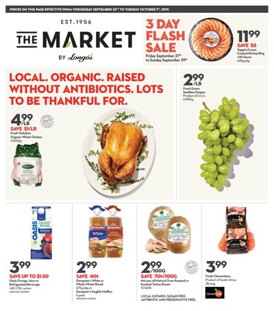 The Market by Longo's Flyer September 25 to October 1
