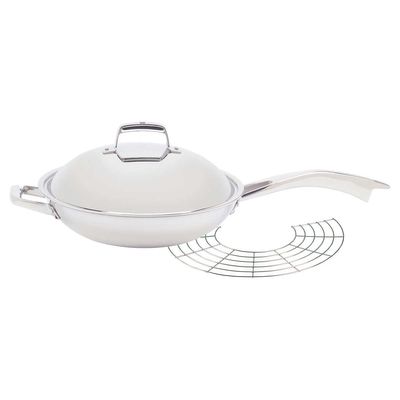 Zwilling TruClad Wok with Lid On Sale for $124.99 at Costco Canada