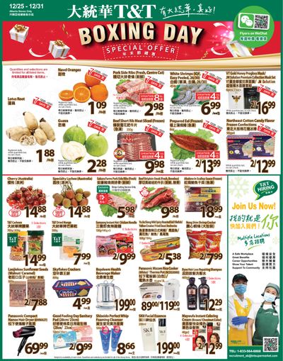 T&T Supermarket (AB) Flyer December 26 to 31