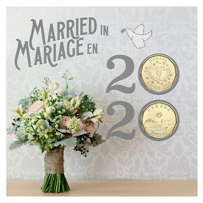 Royal Canadian Mint New Coins: 2020 Wedding 6-Coin Gift Card Set + 2020 Birthday 6-Coin Gift Card Set