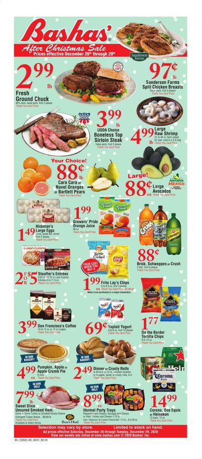 Bashas' (AZ) Weekly Ad Flyer December 26 to December 29