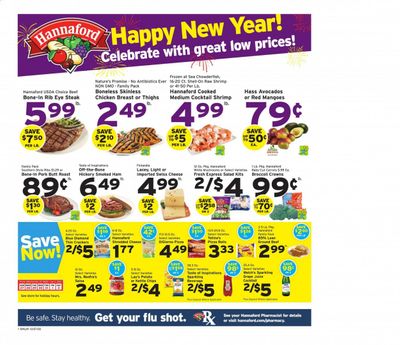 Hannaford (MA) Weekly Ad Flyer December 27 to January 2