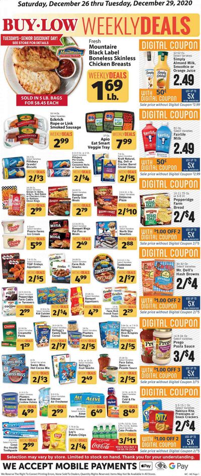 IGA Weekly Ad Flyer December 26 to December 29
