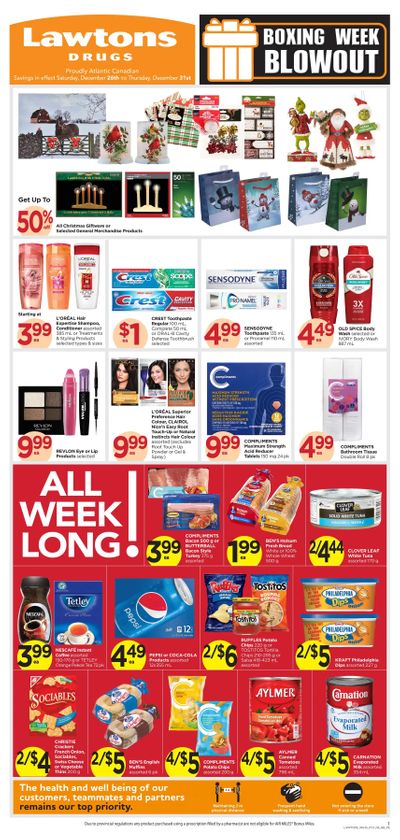 Lawtons Drugs Flyer December 26 to 31