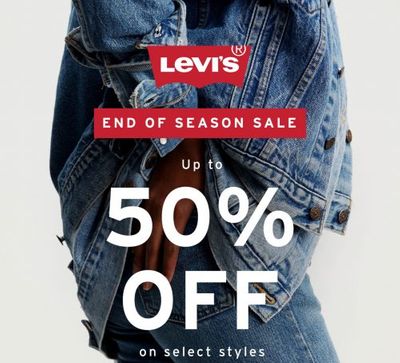 Levi’s Canada End of Season Sale: Save Up to 50% OFF Jeans, Jackets, Hoodies & More + FREE Shipping