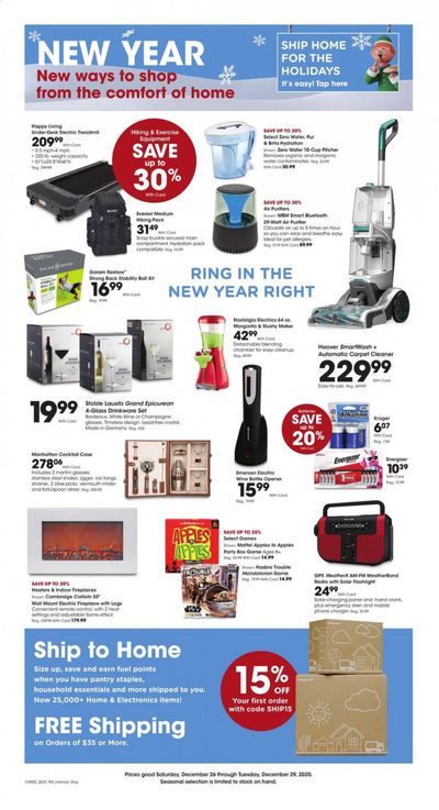 Fry’s Weekly Ad Flyer December 26 to December 29