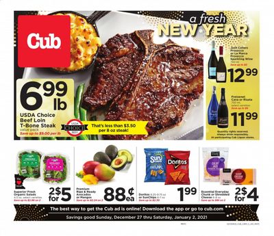Cub Foods Weekly Ad Flyer December 27 to January 2 Cub Foods Weekly Ad Flyer December 27 to January 2