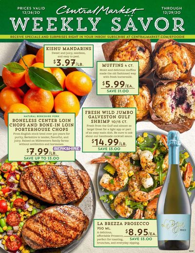 Central Market (TX) Weekly Ad Flyer December 26 to December 29