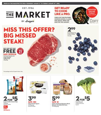 The Market by Longo's Flyer January 8 to 14