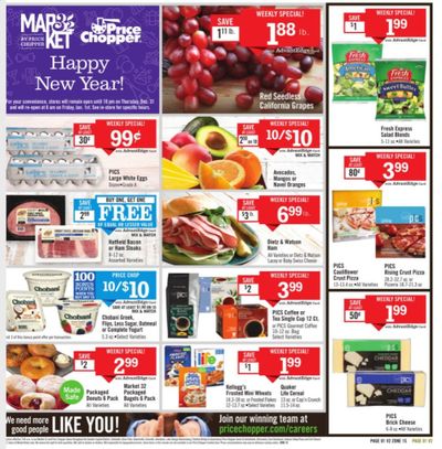 Price Chopper (CT, MA, NH, NY, PA, VT) Weekly Ad Flyer December 26 to January 2