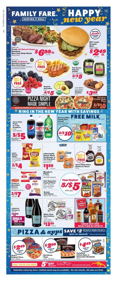 Family Fare Weekly Ad Flyer December 27 to January 2