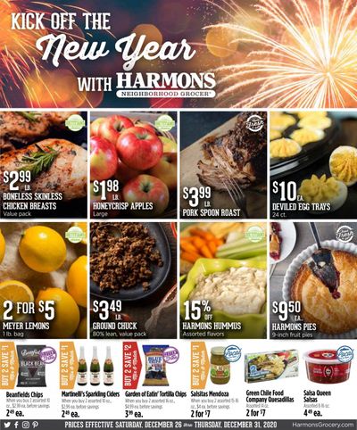 Harmons Weekly Ad Flyer December 26 to December 31