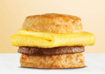 Spend $20+ at Hardee's Through the Uber Eats App and Receive a Free Sausage, Egg & Cheese Biscuit
