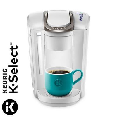 Keurig K-Select Coffee Maker, Matte White on Sale for $59.97 (Save $68.03) at Staples Canada