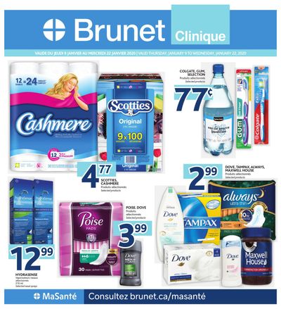Brunet Clinique Flyer January 9 to 22