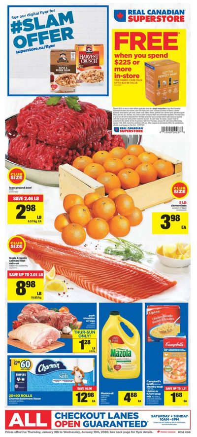 Real Canadian Superstore (ON) Flyer January 9 to 15