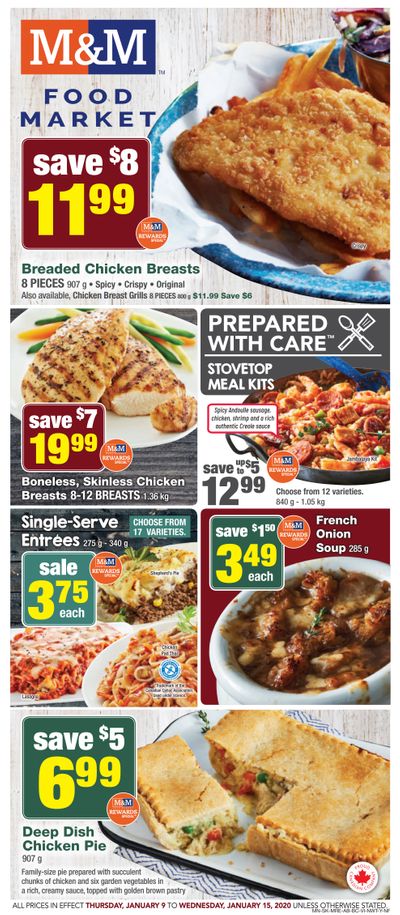 M&M Food Market (SK, MB, NS, NB) Flyer January 9 to 15