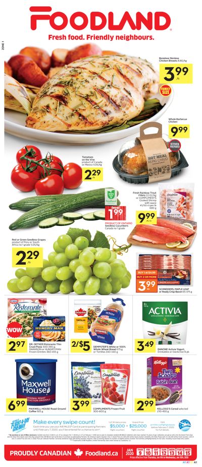 Foodland (ON) Flyer January 9 to 15