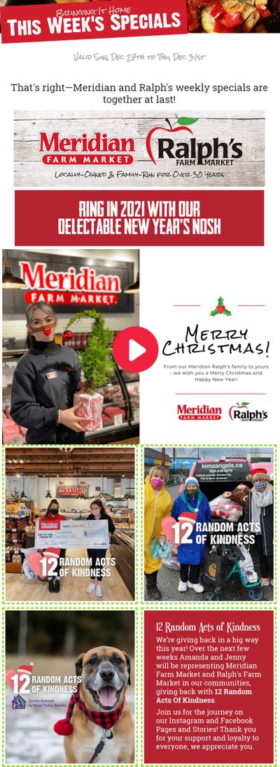 Meridian Farm Market Flyer December 24 to 30