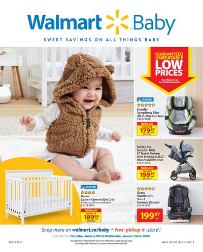 Walmart Baby Flyer January 9 to 22