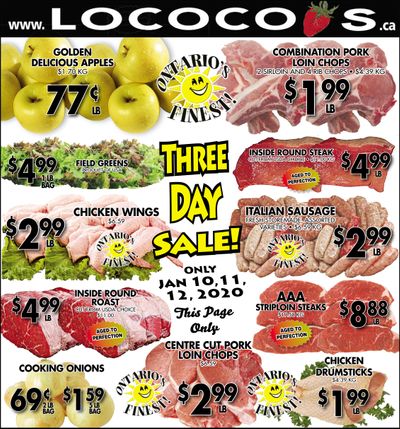 Lococo's Flyer January 10 to 23