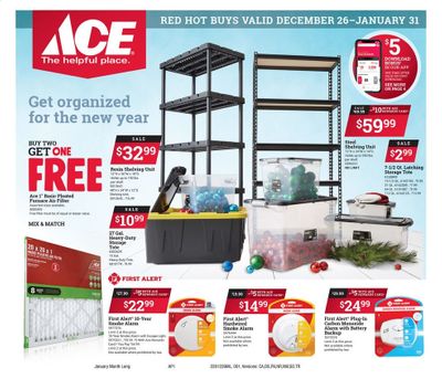 ACE Hardware Weekly Ad Flyer December 26 to January 31