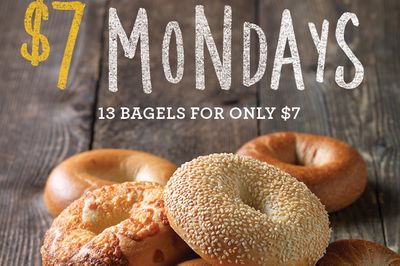 Shmear Society Members Can Buy 13 Bagels for $7 Every Monday at Einstein Bros. Bagels