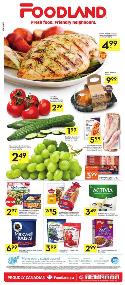 Foodland (Atlantic) Flyer January 9 to 15