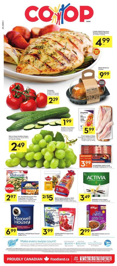 Foodland Co-op Flyer January 9 to 15