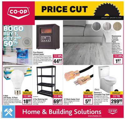 Co-op (West) Home Centre Flyer January 9 to 22