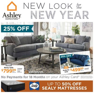 Ashley HomeStore (West) Flyer January 9 to 22