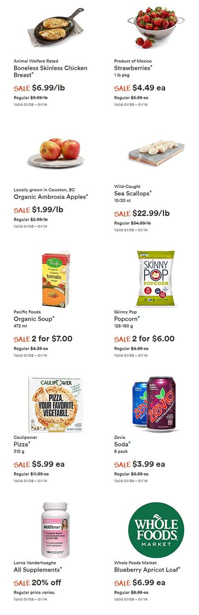 Whole Foods Market (West) Flyer January 8 to 14