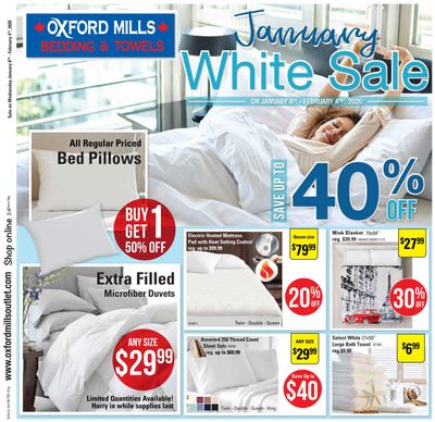 Oxford Mills Flyer January 8 to February 4
