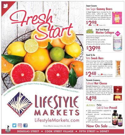 Lifestyle Markets Flyer January 8 to 26