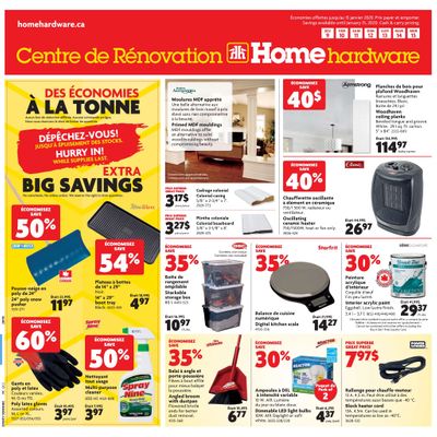 Home Hardware Building Centre (QC) Flyer January 9 to 15